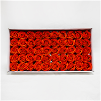 Rosa de sabão Pequena ( 50 Un. ) Laranja